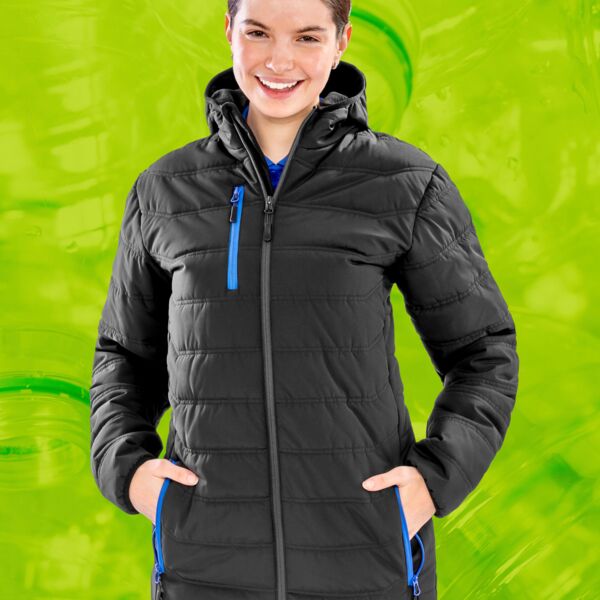 Black Compass Padded Winter Jacket Thumbnail