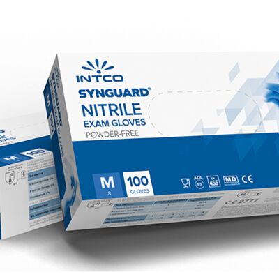 Synguard®  Nitrile Exam Gloves Thumbnail
