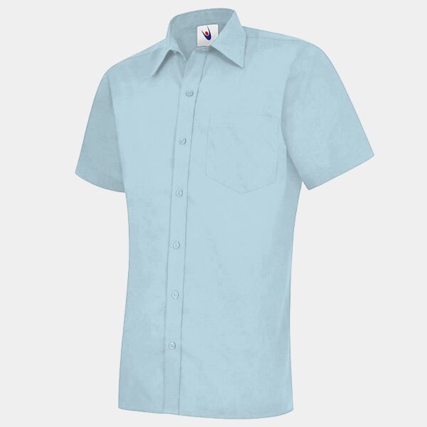Mens Poplin Half Sleeve Shirt Thumbnail