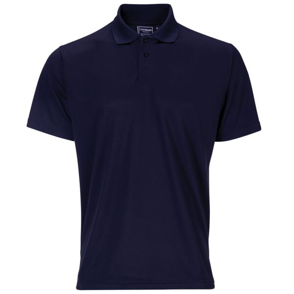 Supertouch Navy Bird Eye Polo Shirt Thumbnail